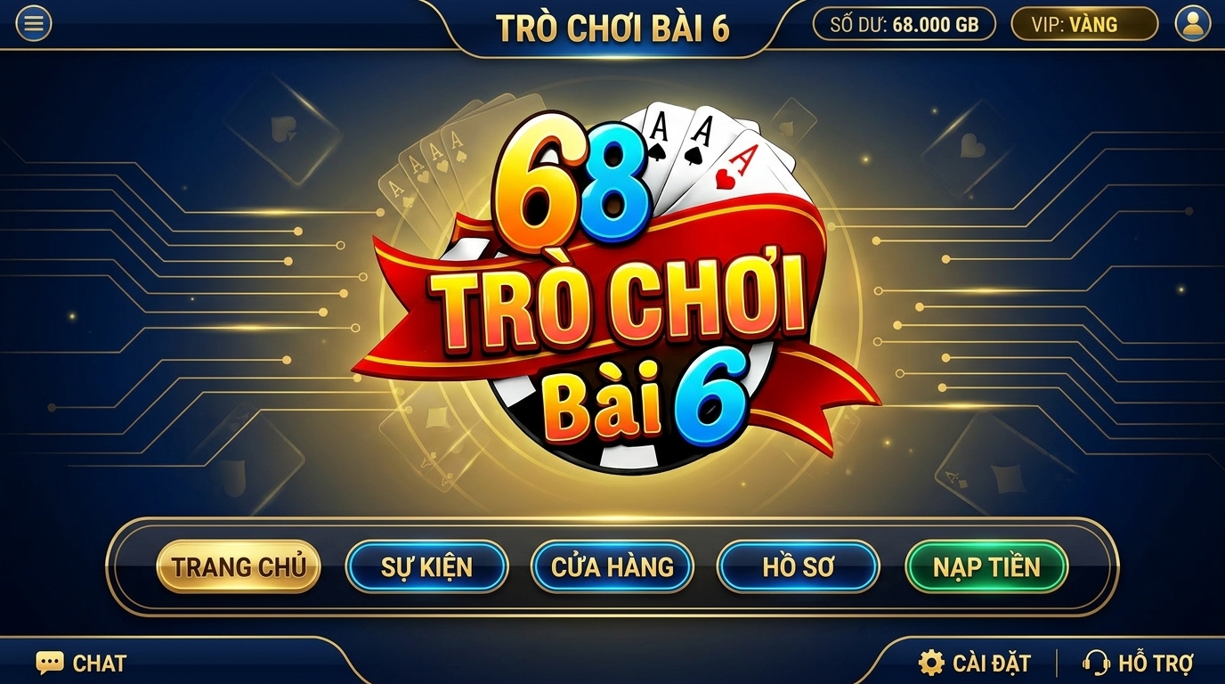 Giao diện được thiết kế công thái học, dễ dàng thao tác bằng một tay trên ứng dụng 68GB