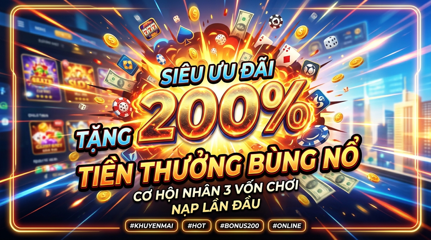 Khuyến Mãi Tặng 200%