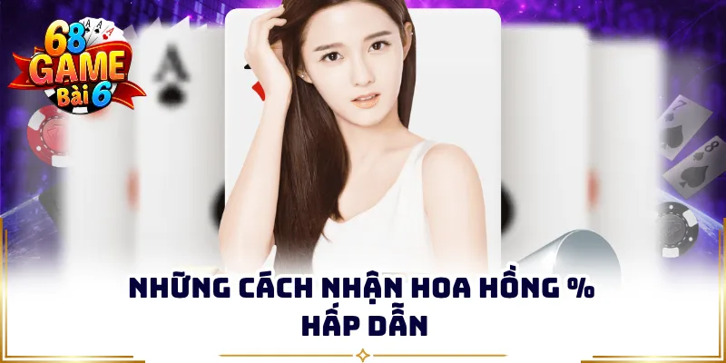Những cách nhận hoa hồng % hấp dẫn 